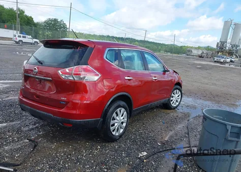 2014 Nissan Rogue S z USA, uszkodzony, nr VIN 5N1AT2MV4EC799702